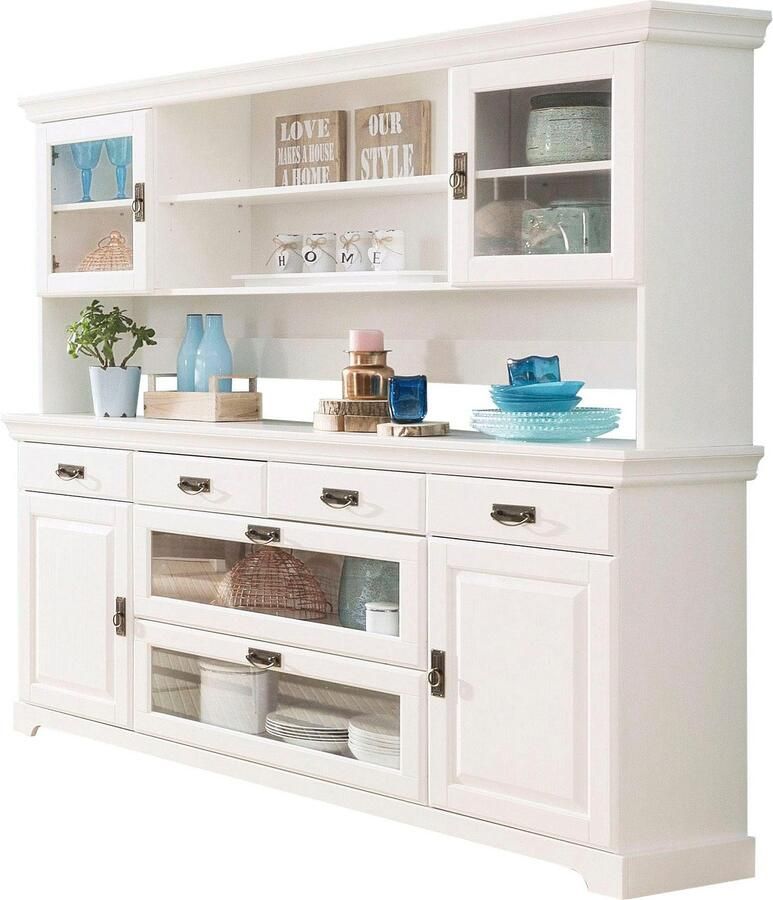 Home affaire Buffetkast Rügen gecertificeerd massief hout in landhuisstijl - Foto 5