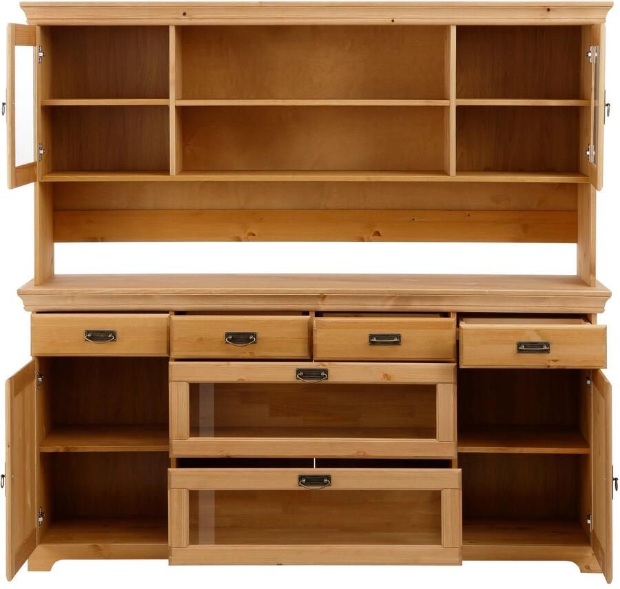 Home affaire Buffetkast Rügen gecertificeerd massief hout in landhuisstijl - Foto 2