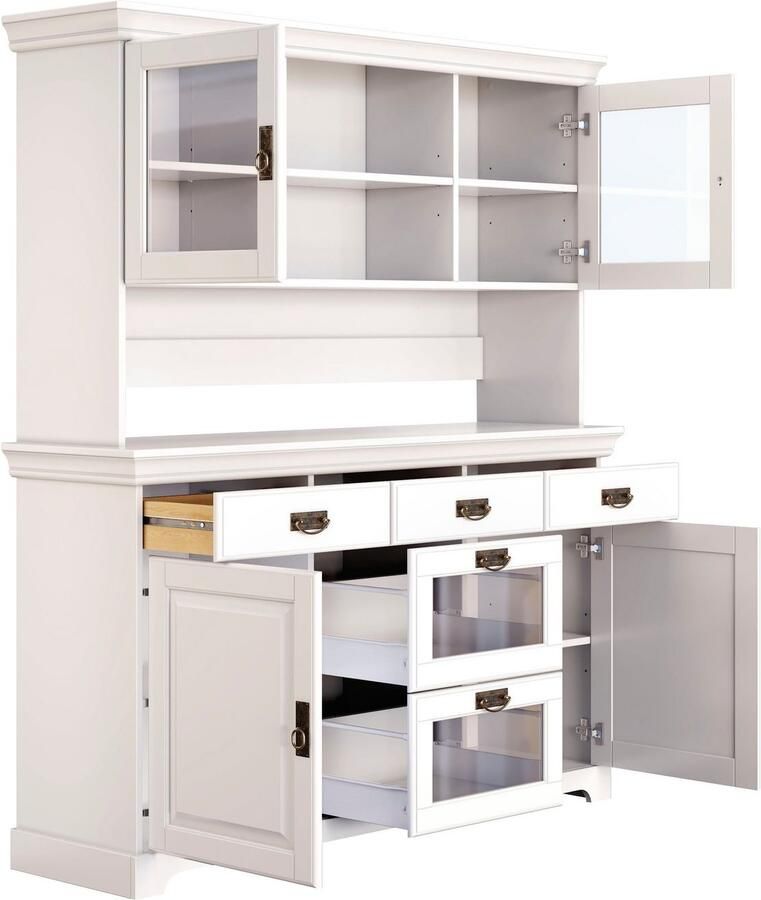 Home affaire Buffetkast Rügen gecertificeerd massief hout in landhuisstijl - Foto 3