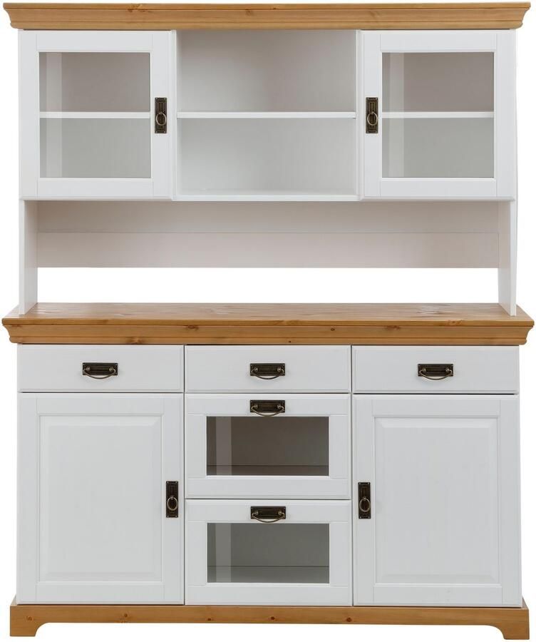 Home affaire Buffetkast Rügen gecertificeerd massief hout in landhuisstijl - Foto 3