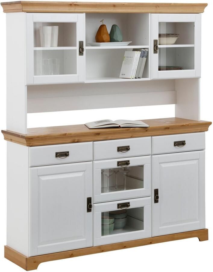 Home affaire Buffetkast Rügen gecertificeerd massief hout in landhuisstijl - Foto 4
