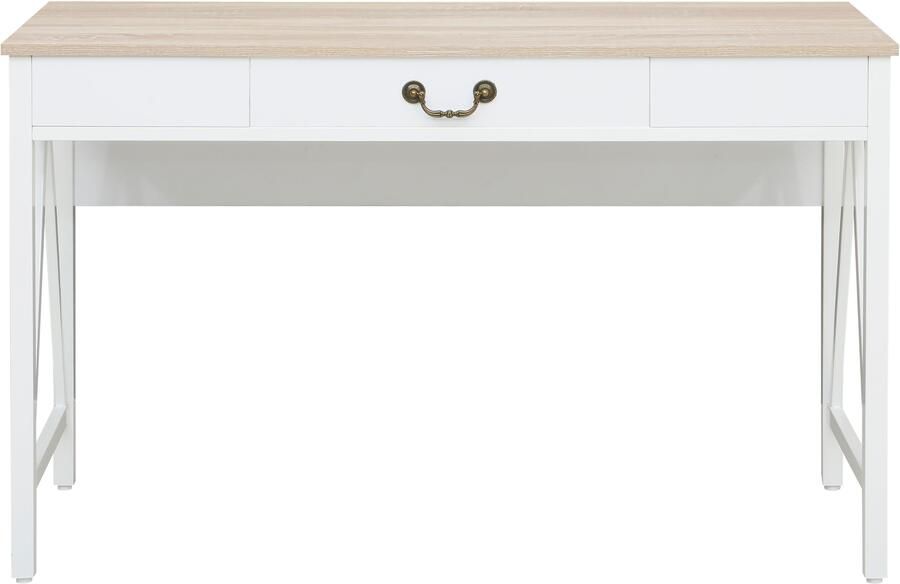 Home affaire Bureau Bellerie Landhuisstijl soft-close krasbestendige oppervlakte breedte 120 cm - Foto 6