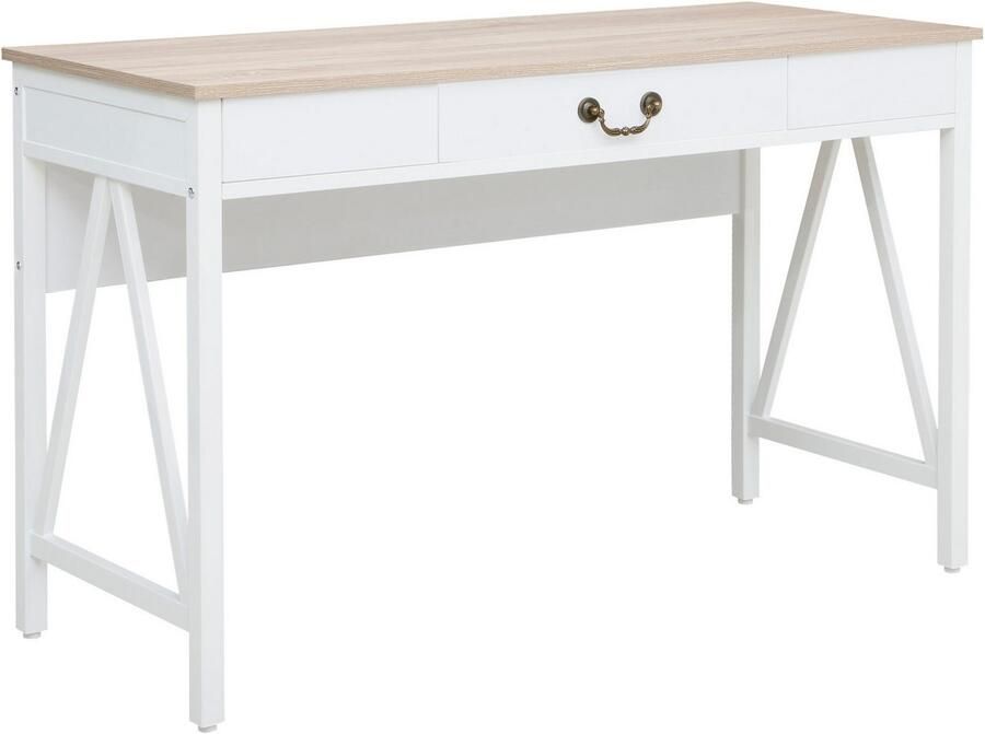 Home affaire Bureau Bellerie Landhuisstijl soft-close krasbestendige oppervlakte breedte 120 cm - Foto 4