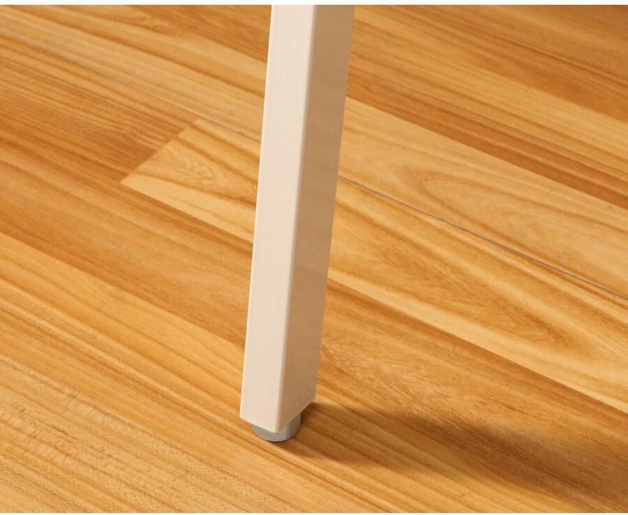 Home affaire Bureau COWELL Computertafel 3 opbergvakken stabiel metalen frame breedte 120 cm - Foto 2