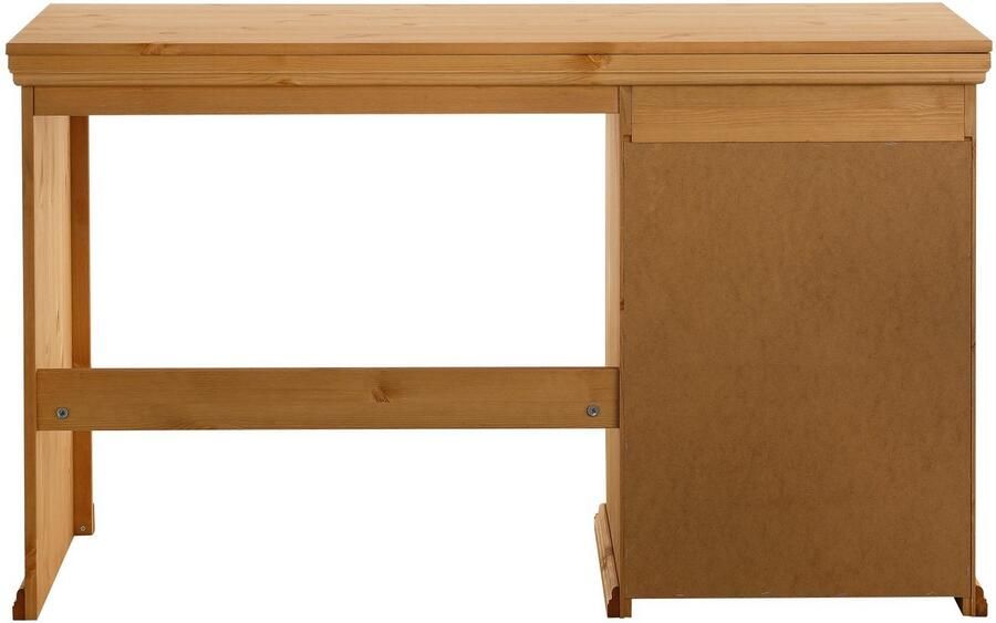 Home affaire Bureau Konrad van gecertificeerd massief hout met lades breedte 129 cm - Foto 8
