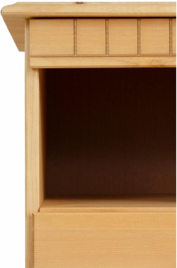 Home affaire Bureau Lisa van massief hout in verschillende kleurvarianten breedte 140 cm - Foto 6