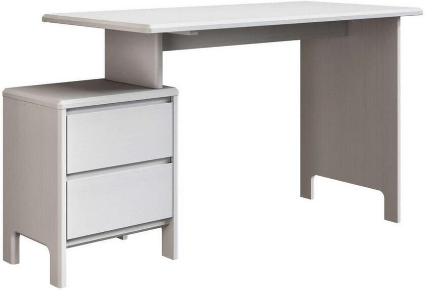 Home affaire Bureau Luven computerbureau gecertificeerd massief hout met 2 lades breedte 120-140 cm - Foto 5