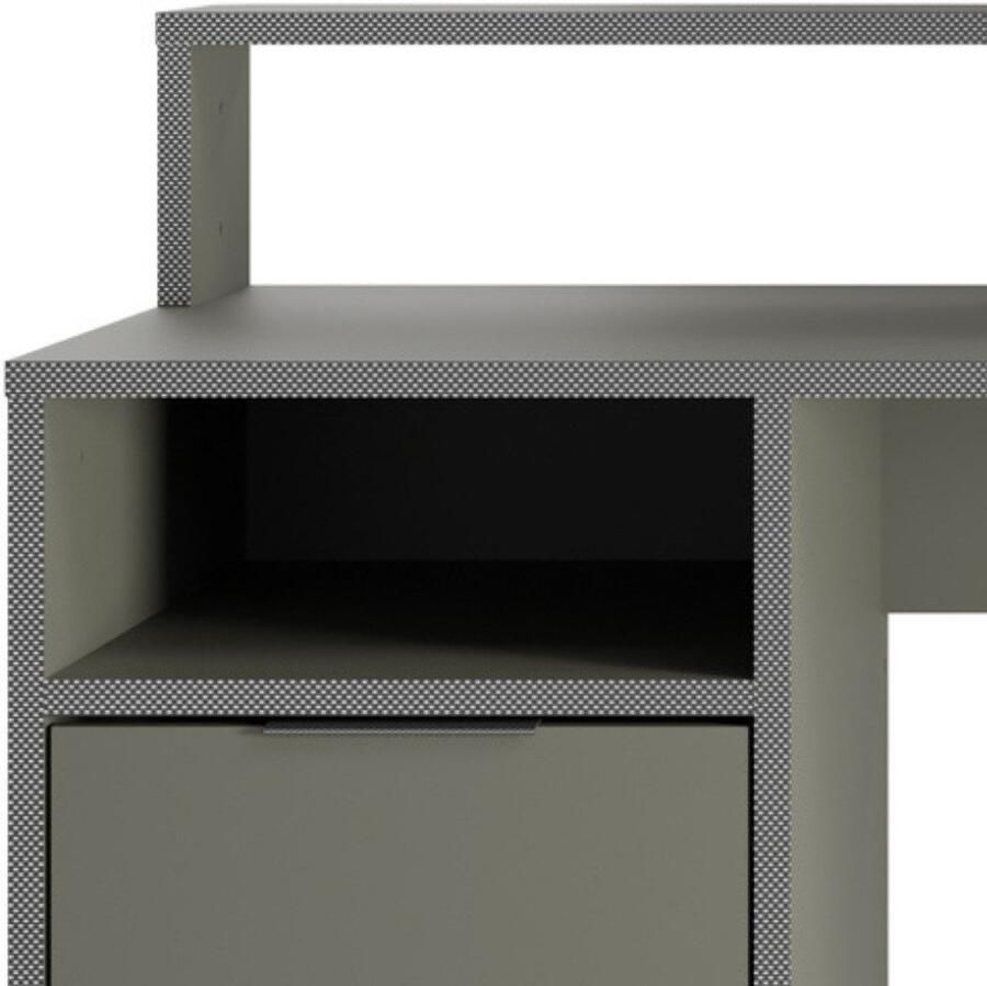 Home affaire Bureau Orem Gamingtafel met deur en monitorsteun breedte 125 x 55 cm - Foto 2