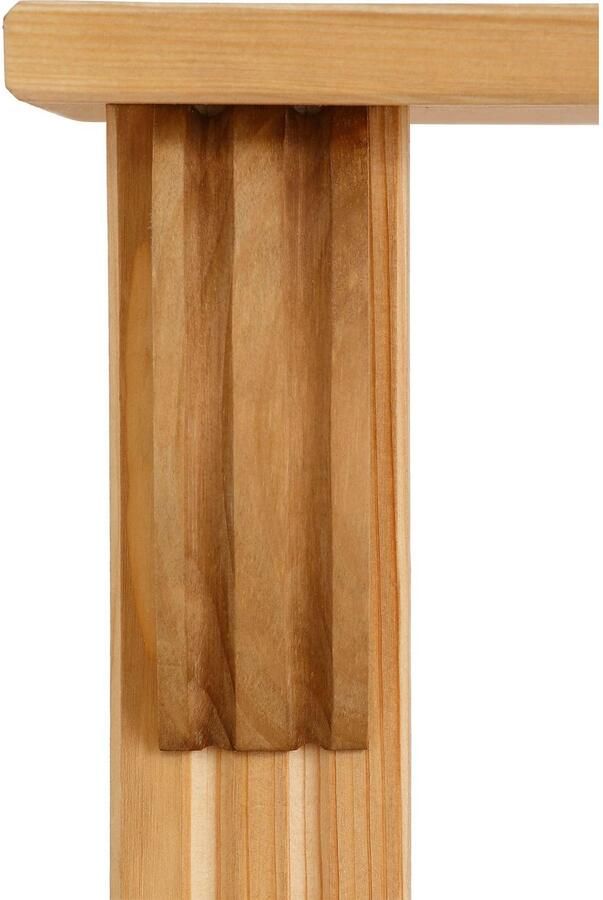 Home affaire Bureau Teresa Computertafel met lades massief hout breedte 120 cm - Foto 4