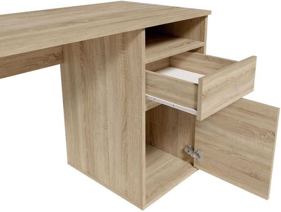 Home affaire Bureau TINSLEY met lade en deur breedte 120 x 53 cm - Foto 3