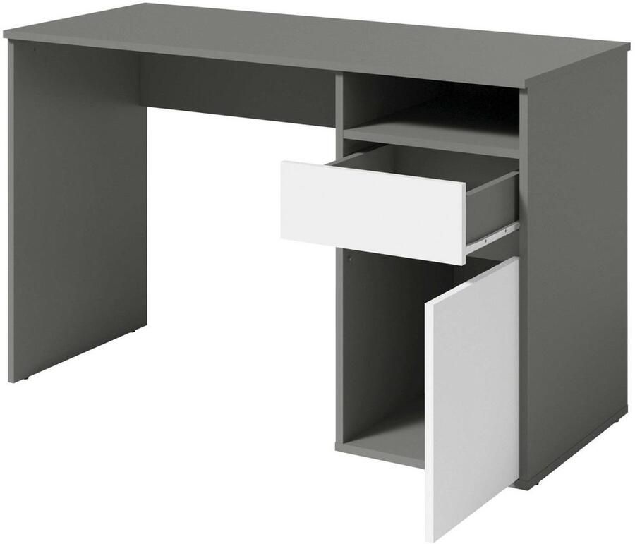 Home affaire Bureau TINSLEY met lade en deur breedte 120 x 53 cm