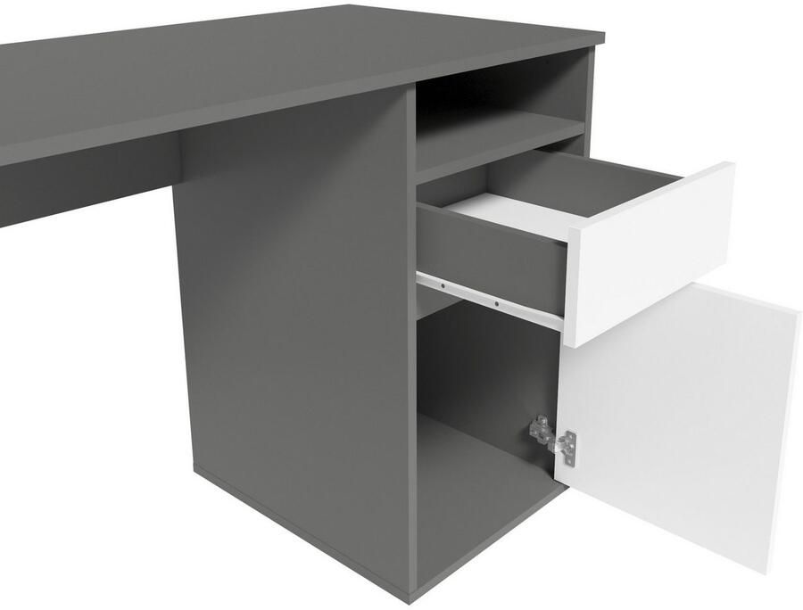 Home affaire Bureau TINSLEY met lade en deur breedte 120 x 53 cm - Foto 3