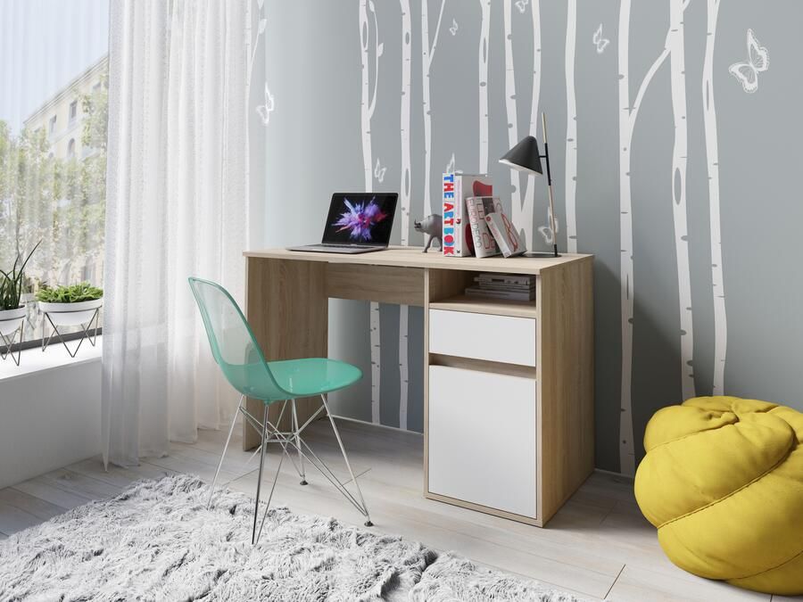 Home affaire Bureau TINSLEY met lade en deur breedte 120 x 53 cm - Foto 4