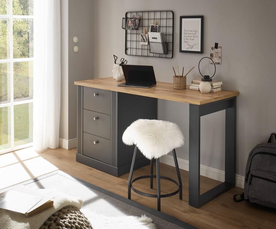 Home affaire Bureau Westminster in romantische landelijke stijl breedte 138 cm exclusief by otto - Foto 6