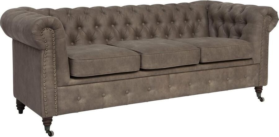 Home affaire Chesterfield-bank Aarburg luxueuze capitonnage en siernagels in chesterfield-design - Foto 7