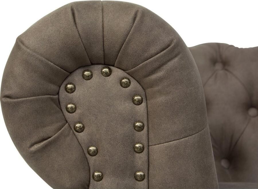 Home affaire Chesterfield-bank Aarburg luxueuze capitonnage en siernagels in chesterfield-design - Foto 3