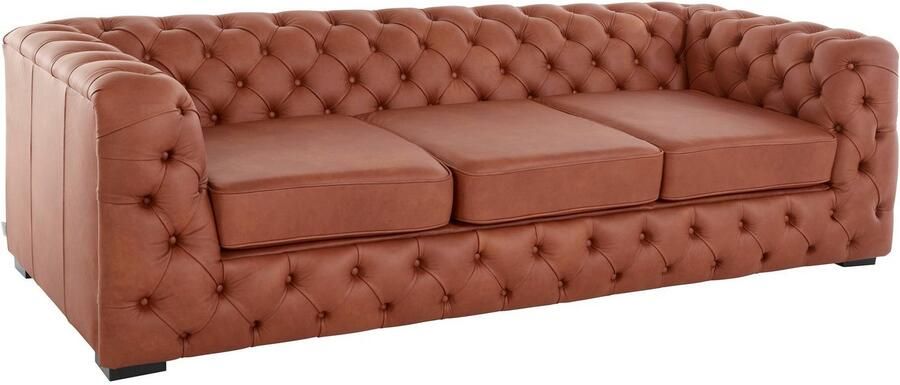 Home affaire Chesterfield-bank Kalina klassieke chesterfield knoopdetails zeer hoogwaardige afwerking - Foto 9