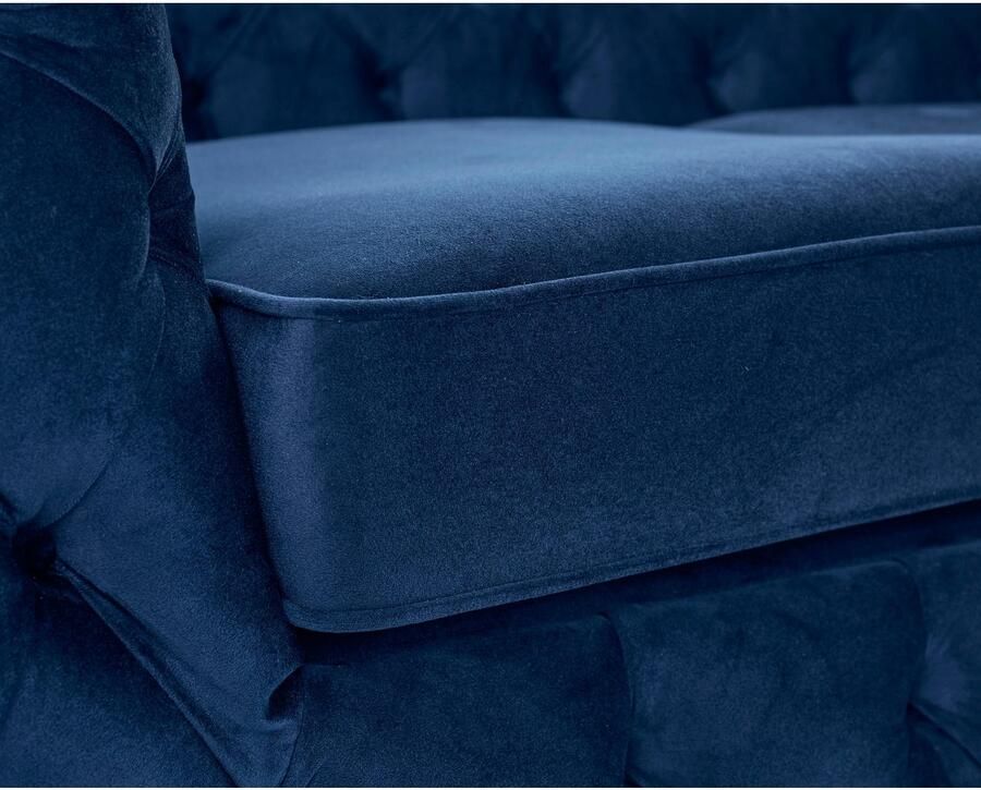 Home affaire Chesterfield-bank Kalina klassieke chesterfield knoopdetails zeer hoogwaardige afwerking