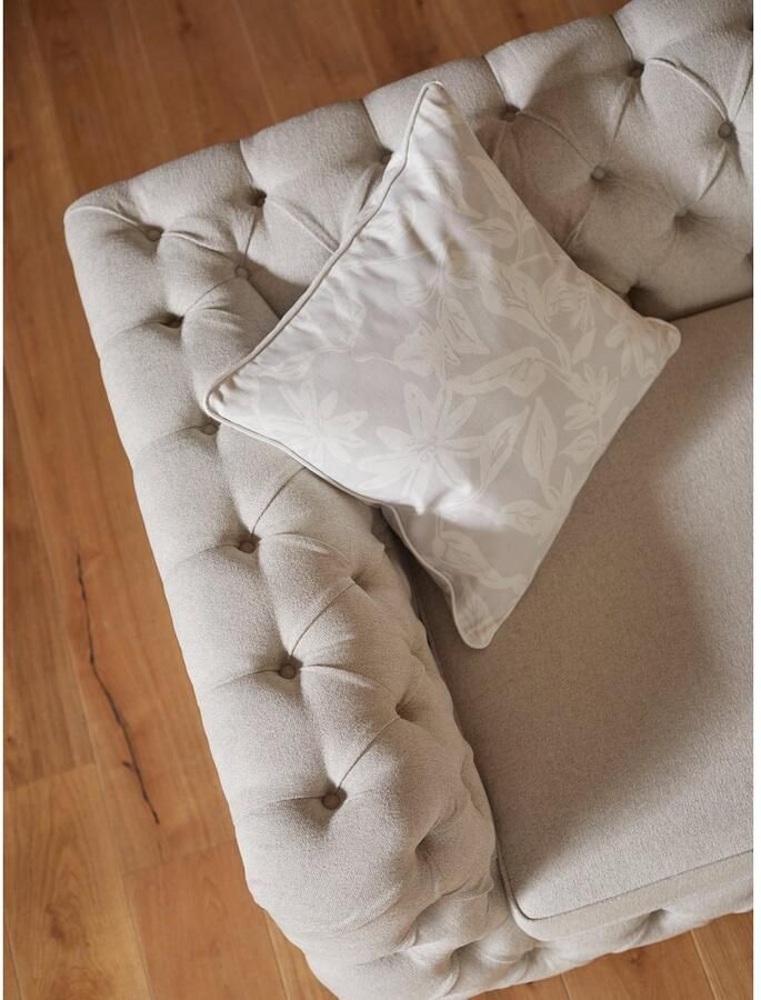 Home affaire Chesterfield-bank Kalina klassieke chesterfield knoopdetails zeer hoogwaardige afwerking - Foto 2