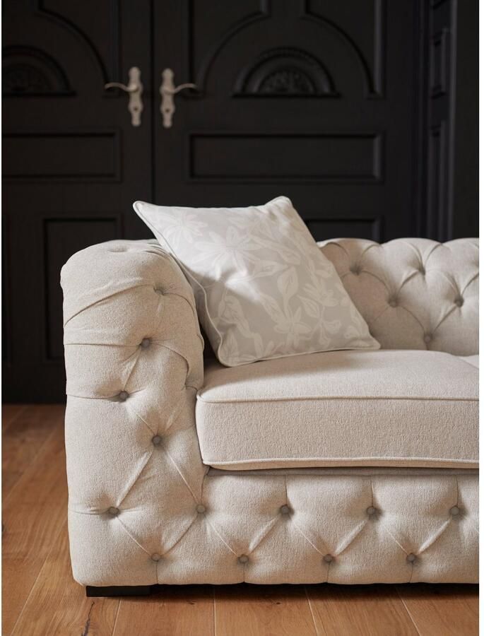 Home affaire Chesterfield-bank Kalina klassieke chesterfield knoopdetails zeer hoogwaardige afwerking - Foto 3