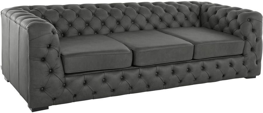 Home affaire Chesterfield-bank Kalina klassieke chesterfield knoopdetails zeer hoogwaardige afwerking - Foto 9