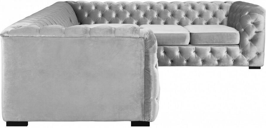 Home affaire Chesterfield-bank KALINA L-vorm hoogwaardig chesterfield design zeer hoogwaardige afwerking - Foto 2