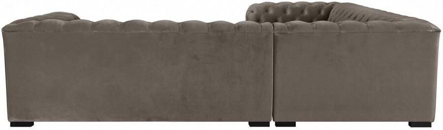 Home affaire Chesterfield-bank KALINA L-vorm hoogwaardig chesterfield design zeer hoogwaardige afwerking - Foto 6