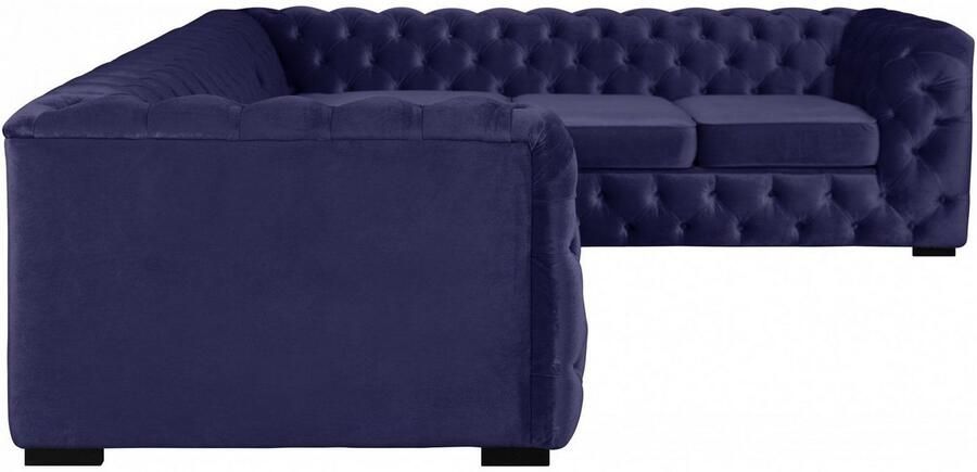 Home affaire Chesterfield-bank KALINA L-vorm hoogwaardig chesterfield design zeer hoogwaardige afwerking - Foto 2