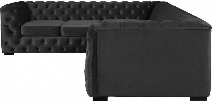 Home affaire Chesterfield-bank KALINA L-vorm hoogwaardig chesterfield design zeer hoogwaardige afwerking - Foto 2