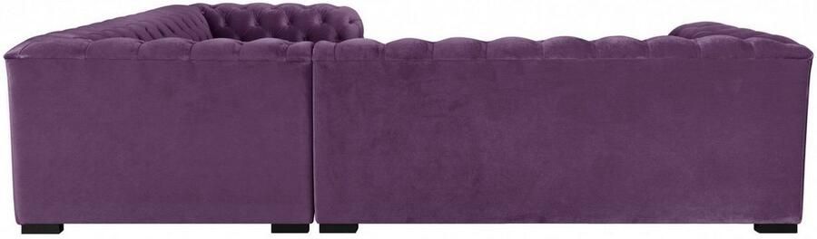 Home affaire Chesterfield-bank KALINA L-vorm hoogwaardig chesterfield design zeer hoogwaardige afwerking - Foto 6