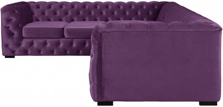 Home affaire Chesterfield-bank KALINA L-vorm hoogwaardig chesterfield design zeer hoogwaardige afwerking - Foto 2