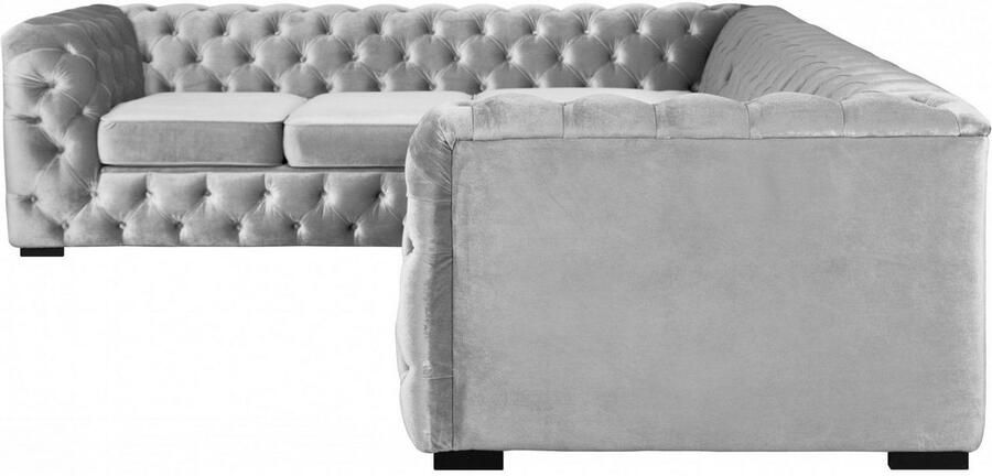 Home affaire Chesterfield-bank KALINA L-vorm hoogwaardig chesterfield design zeer hoogwaardige afwerking - Foto 2