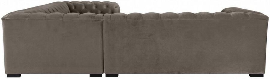 Home affaire Chesterfield-bank KALINA L-vorm hoogwaardig chesterfield design zeer hoogwaardige afwerking - Foto 6