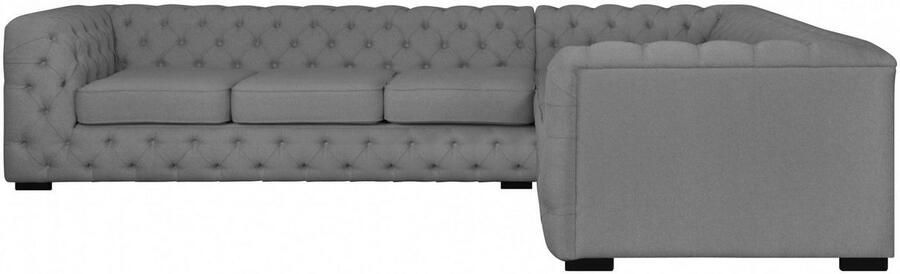 Home affaire Chesterfield-bank KALINA L-vorm hoogwaardig chesterfield-uitvoering - Foto 6