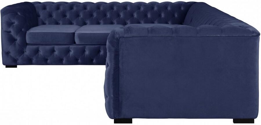 Home affaire Chesterfield-bank KALINA L-vorm hoogwaardig chesterfield-uitvoering - Foto 2