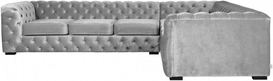 Home affaire Chesterfield-bank KALINA L-vorm hoogwaardig chesterfield-uitvoering - Foto 5