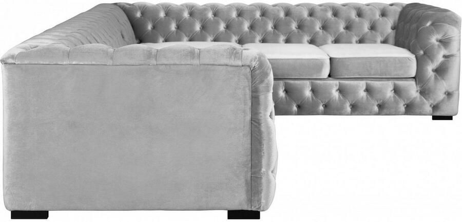 Home affaire Chesterfield-bank KALINA L-vorm hoogwaardig chesterfield-uitvoering - Foto 2