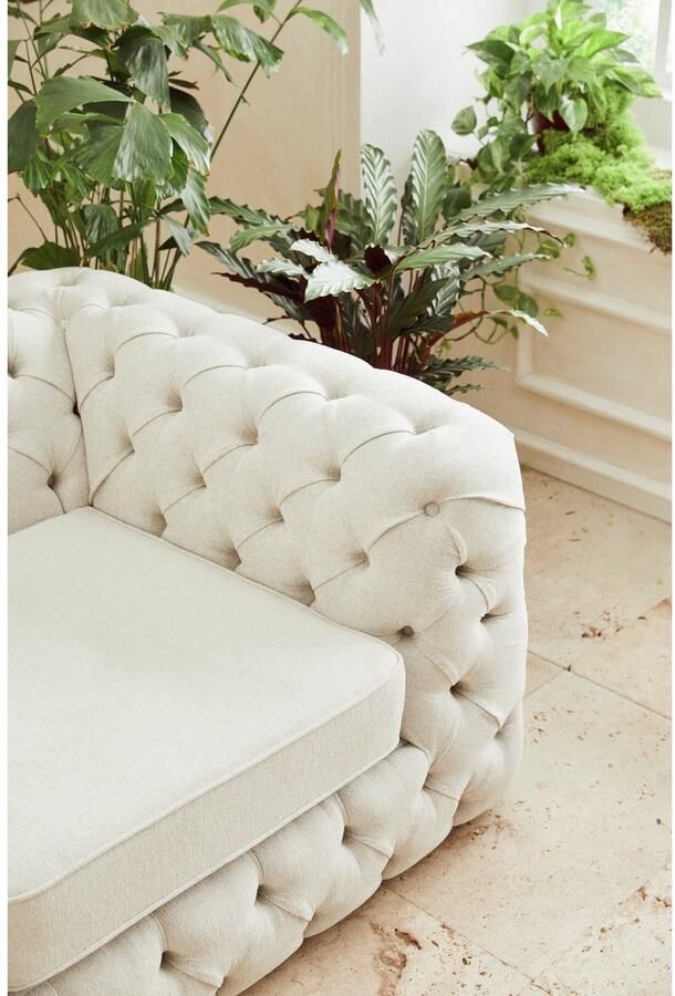 Home affaire Chesterfield-bank Kalina met klassieke chesterfield-capitonnage - Foto 3