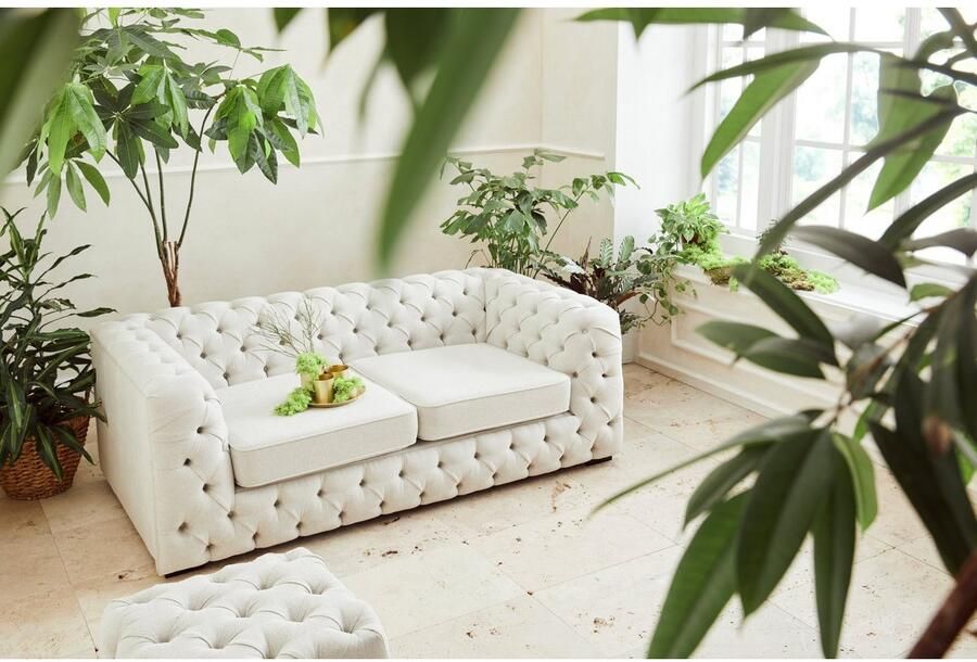 Home affaire Chesterfield-bank Kalina met klassieke chesterfield-capitonnage - Foto 4