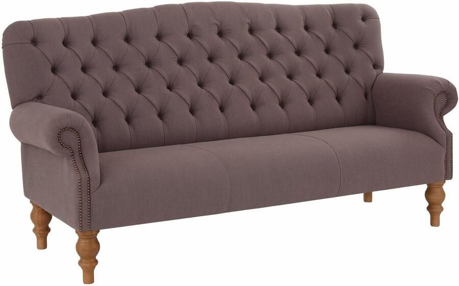 Home affaire Chesterfield-bank Lord met echte chesterfield-capitonnage en siernagels - Foto 3