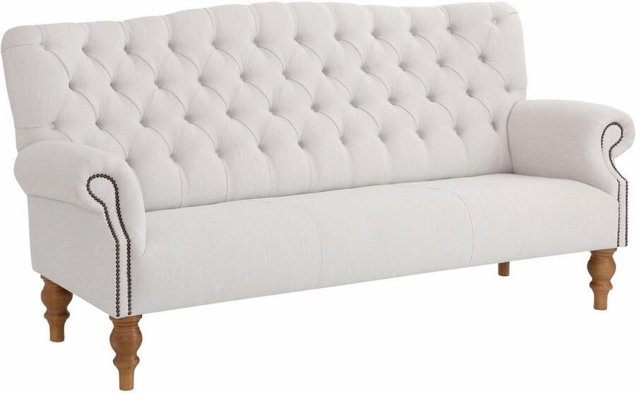 Home affaire Chesterfield-bank Lord met echte chesterfield-capitonnage en siernagels - Foto 4