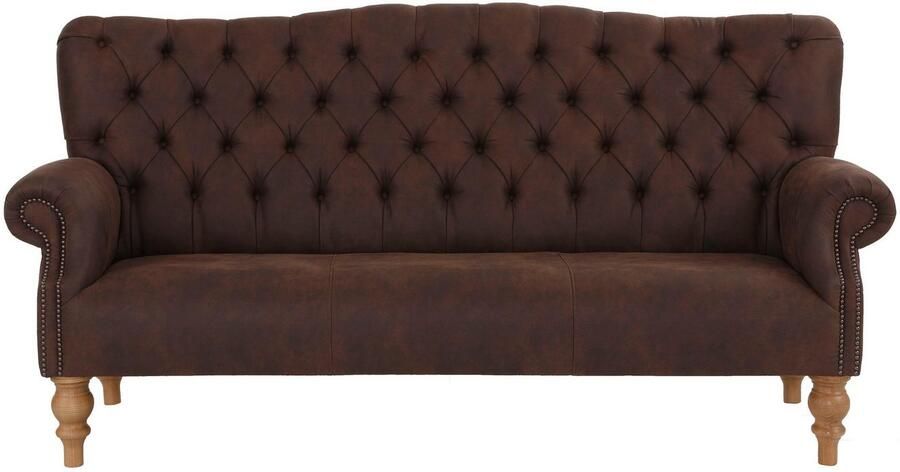 Home affaire Chesterfield-bank Lord met echte chesterfield-capitonnage en siernagels - Foto 3