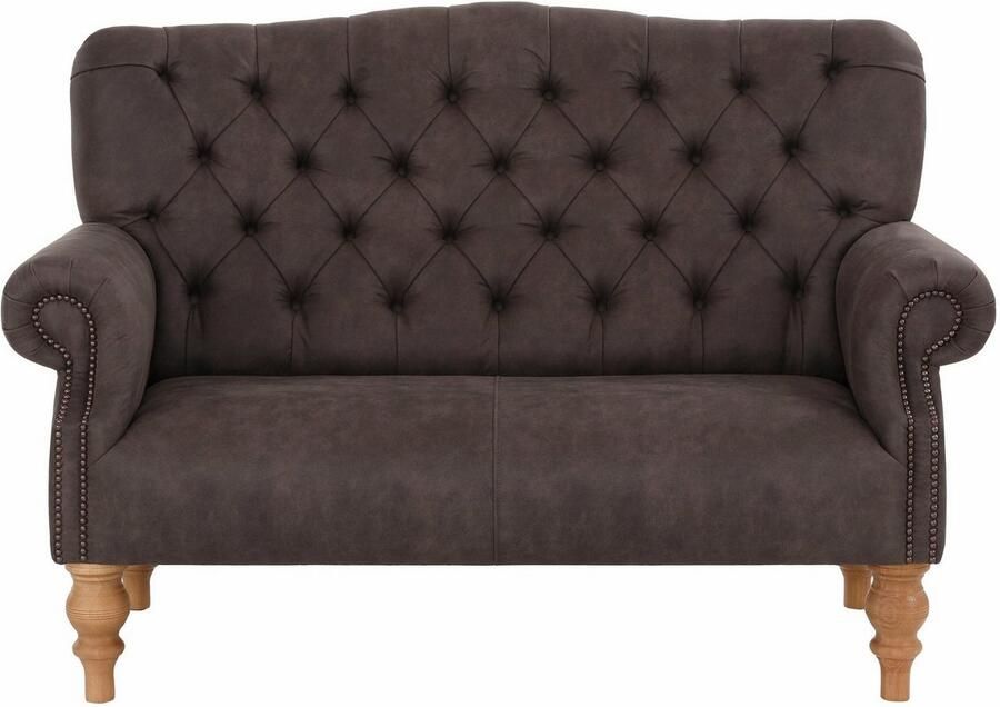 Home affaire Chesterfield-bank Lord met echte chesterfield-capitonnage en siernagels - Foto 2