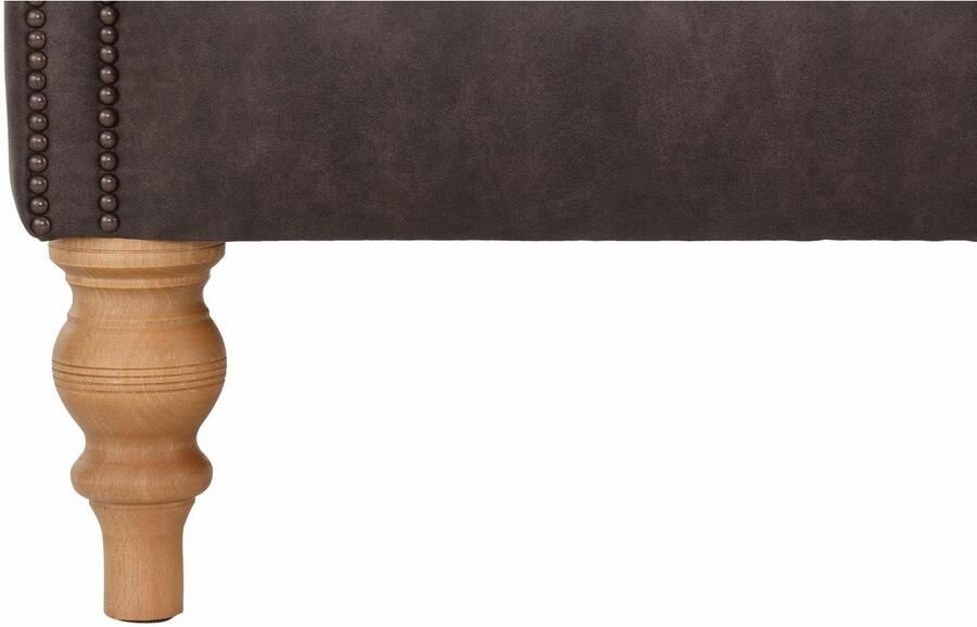 Home affaire Chesterfield-bank Lord met echte chesterfield-capitonnage en siernagels - Foto 3