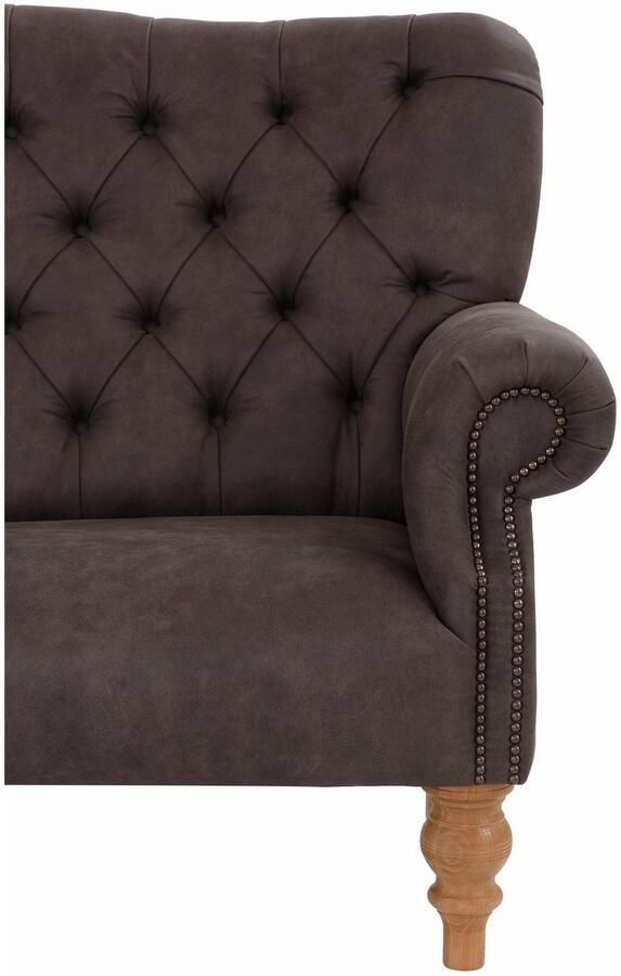 Home affaire Chesterfield-bank Lord met echte chesterfield-capitonnage en siernagels - Foto 4