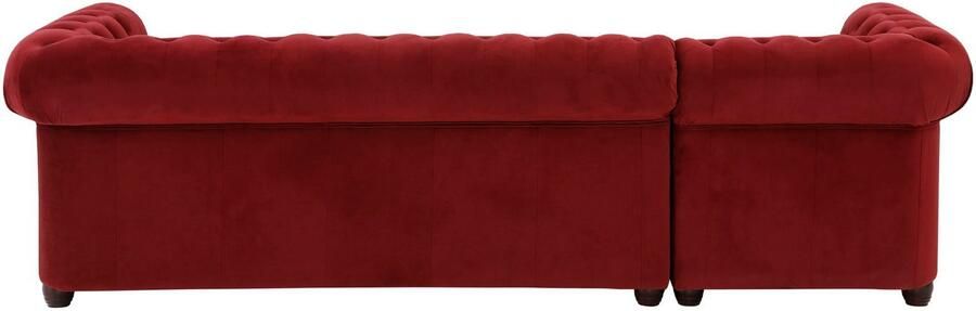 Home affaire Chesterfield-bank New Castle L-vorm hoogwaardige capitonnage in chesterfield-design bxdxh: 255(171x72) - Foto 8