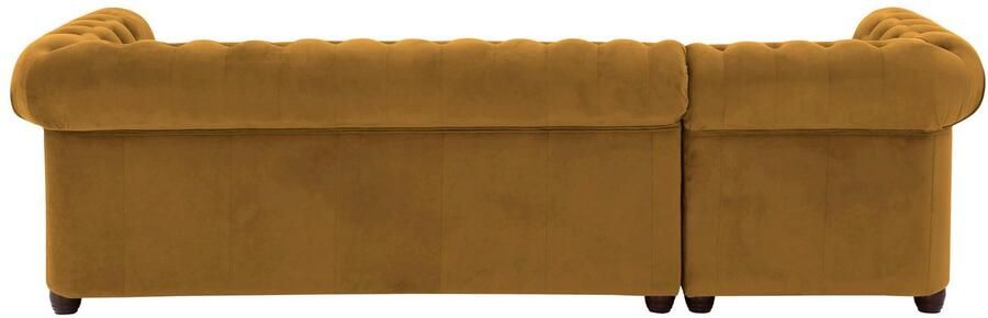 Home affaire Chesterfield-bank New Castle L-vorm hoogwaardige capitonnage in chesterfield-design bxdxh: 255(171x72) - Foto 8