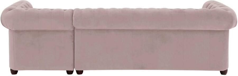 Home affaire Chesterfield-bank New Castle L-vorm hoogwaardige capitonnage in chesterfield-design bxdxh: 255(171x72) - Foto 14