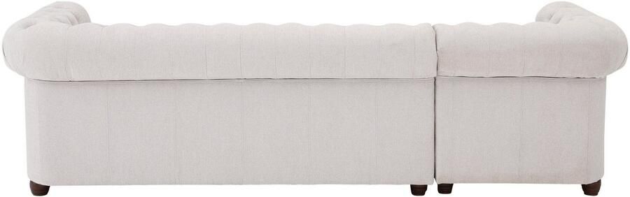 Home affaire Chesterfield-bank New Castle L-vorm hoogwaardige capitonnage in chesterfield-design bxdxh: 255(171x72) - Foto 12