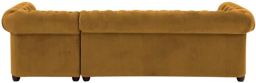 Home affaire Chesterfield-bank New Castle L-vorm hoogwaardige capitonnage in chesterfield-design bxdxh: 255(171x72) - Foto 14